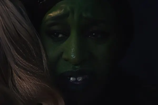 Elphaba the Wicked Witch emotional scene in Wicked Part Two